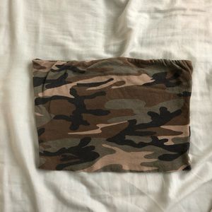 Camouflage Tube Top
